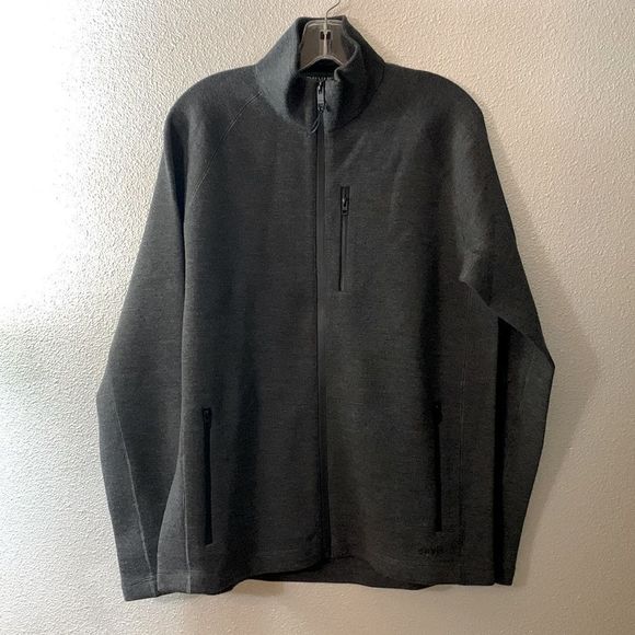 Orvis Other - 50% off! ORVIS full zip mock neck wool blend sweater cardigan zippered pockets M